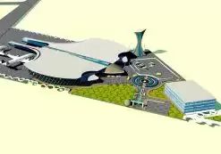 دانلود پروژه کامل فرودگاه – طراحی معماری فرودگاه برای درس طرح 4