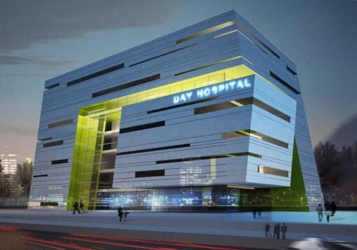 پروژه طراحی بیمارستان