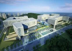 دانلود پروژه کامل بیمارستان با طراحی معماری ویژه