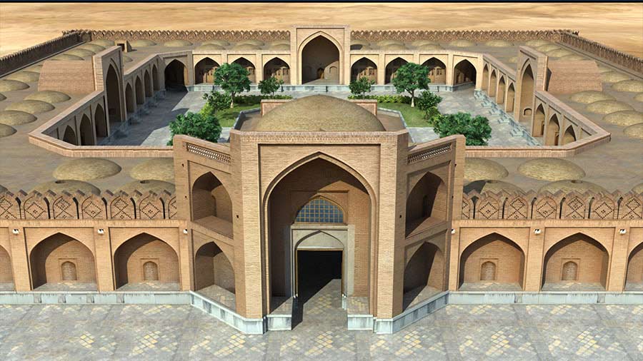 معماری كاروانسراهاي دوره اسلامي